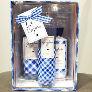 Bath and Body Works gift set